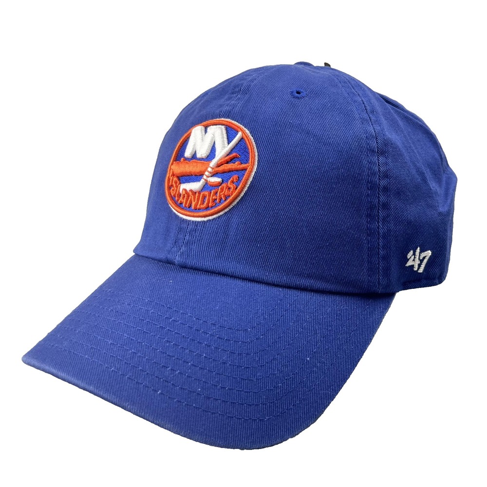 New York Islanders 47 Brand Hat Strap Back NHL Hockey Dad Hat NEW - Picture 1 of 11